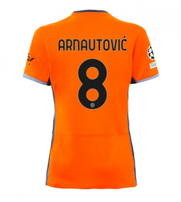 Inter Milan Marko Arnautovic #8 Tredje trøje Dame 2023-24 Kort ærmer